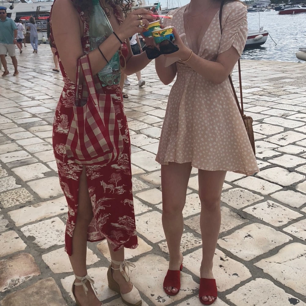 Sir the Label x Urban Outfitters Polka Dot Dress